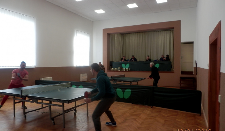 Stolnotenisový turnaj 6 ročník 2019
