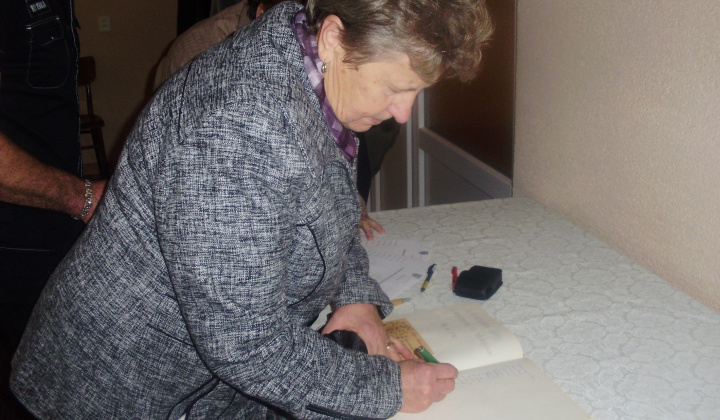 Posedenie s dôchodcami r. 2016