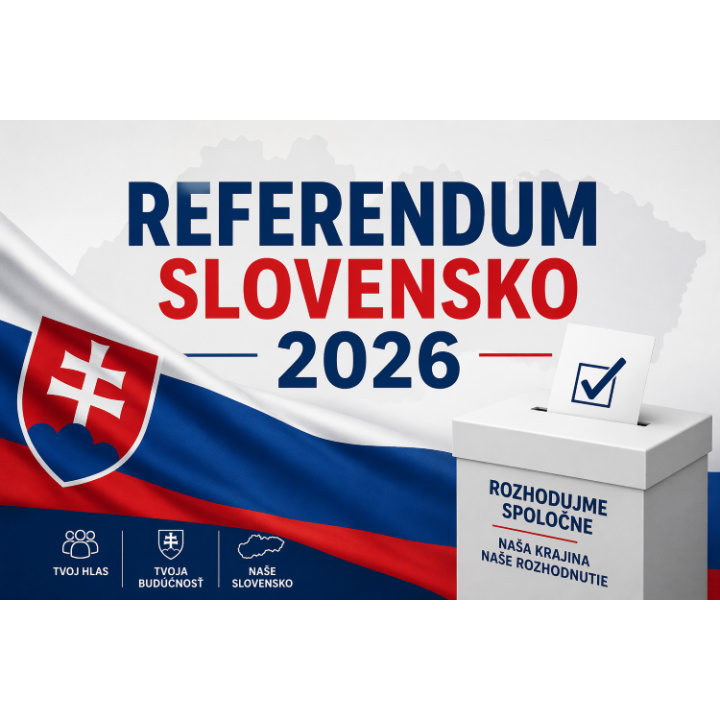 Hlasovací preukaz Referendum 2026