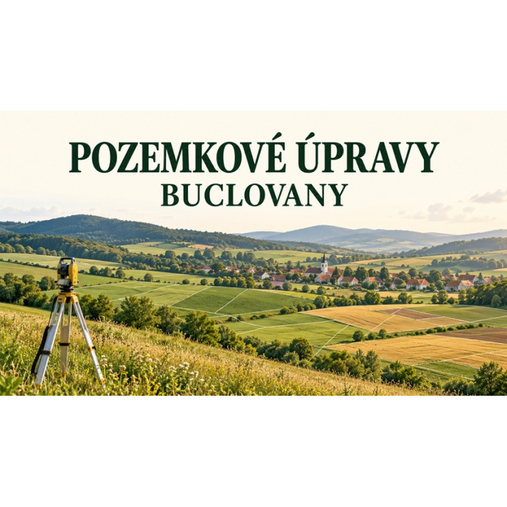 Pozemkové úpravy Buclovany 