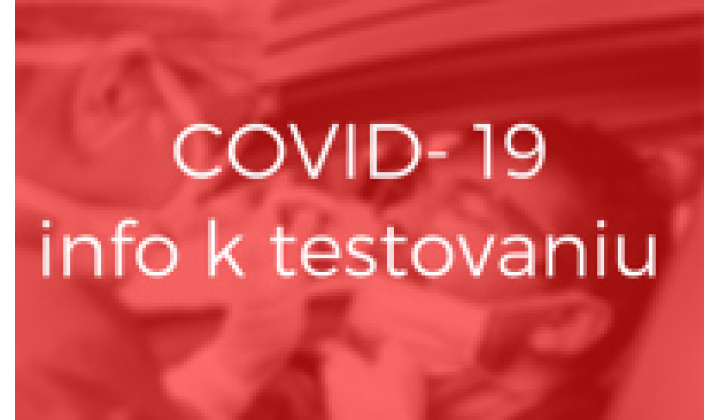 TESTOVANIE COVID-19 24.04.2021