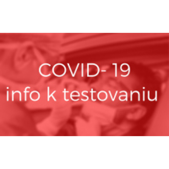 TESTOVANIE COVID-19 24.04.2021